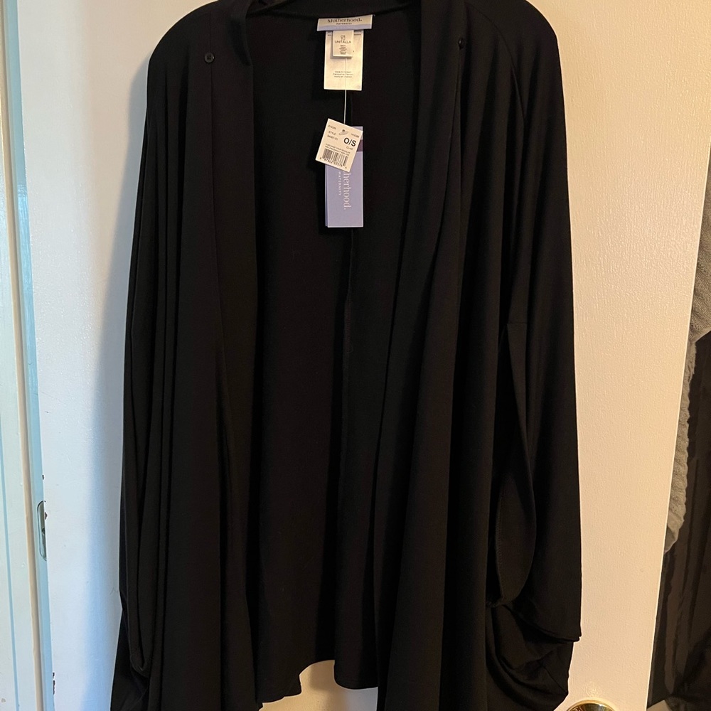 Motherhood Maternity nursing cardigan/shawl in plus one size